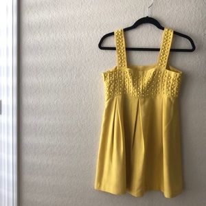 Yellow karta dress